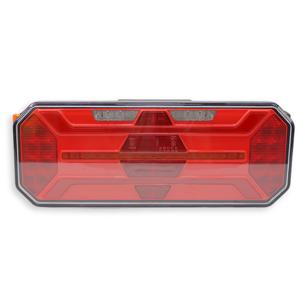 Ліхтар задній FERZE 350х131х60 \лів.\біг.указ.повороту, каб. підсв. ном.