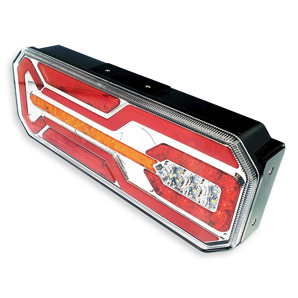 Фонарь задний FERZE 350х131х60 \лев.\ бег.указ.поворота , каб. подсв. ном. Фонарь задний FERZE 350х131х60 \лев.\ бег.указ.поворота , каб. подсв. ном.