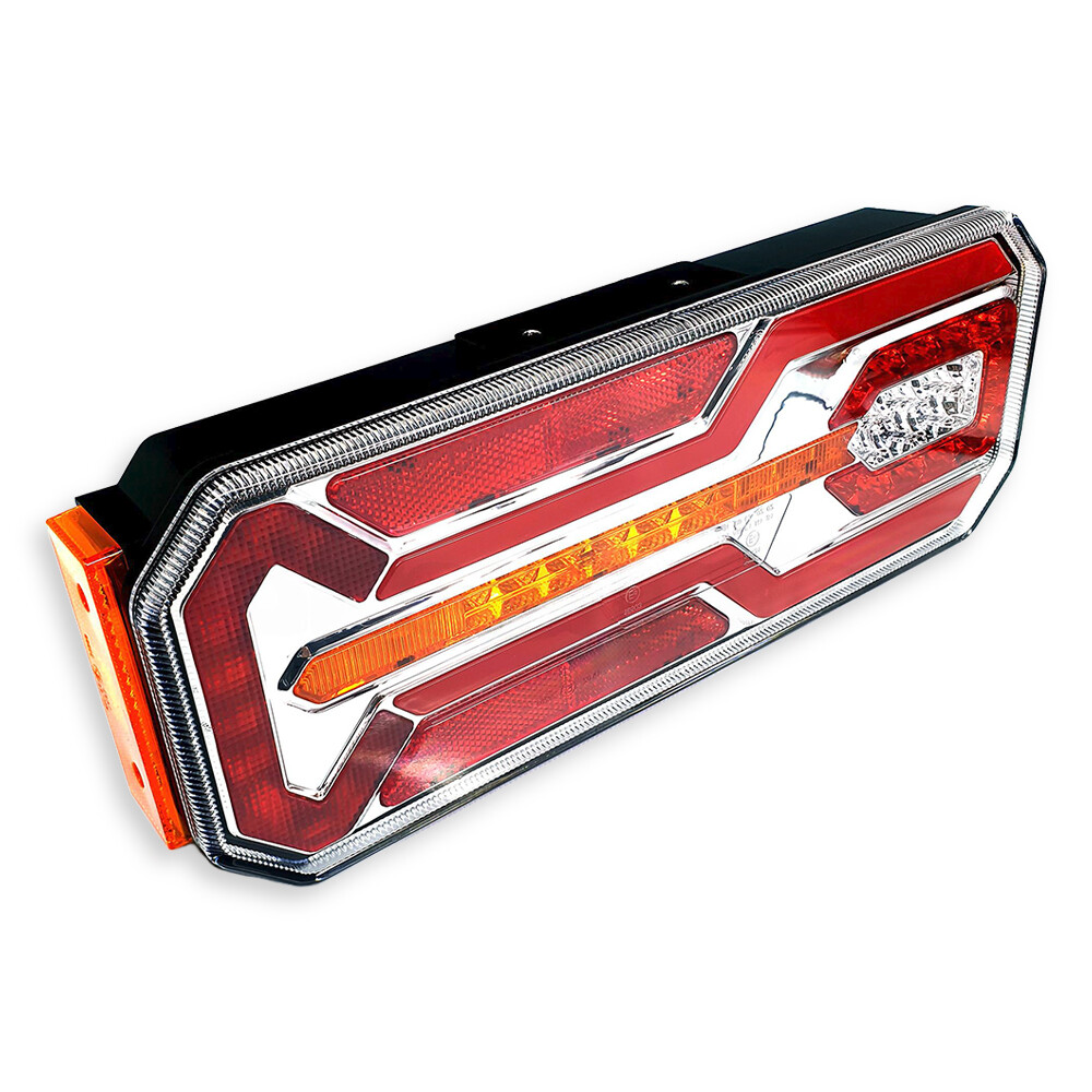 Фонарь задний FERZE 350х131х60 \лев.\ бег.указ.поворота , каб. подсв. ном. Фонарь задний FERZE 350х131х60 \лев.\ бег.указ.поворота , каб. подсв. ном.