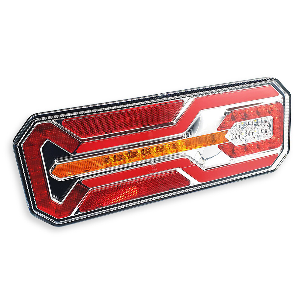 Фонарь задний FERZE 350х131х60 \лев.\ бег.указ.поворота , каб. подсв. ном. Фонарь задний FERZE 350х131х60 \лев.\ бег.указ.поворота , каб. подсв. ном.