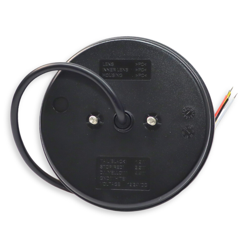 Ліхтар задній діодний FERZE 10-30 ст. 140х38 мм комб.круглий \лів.\