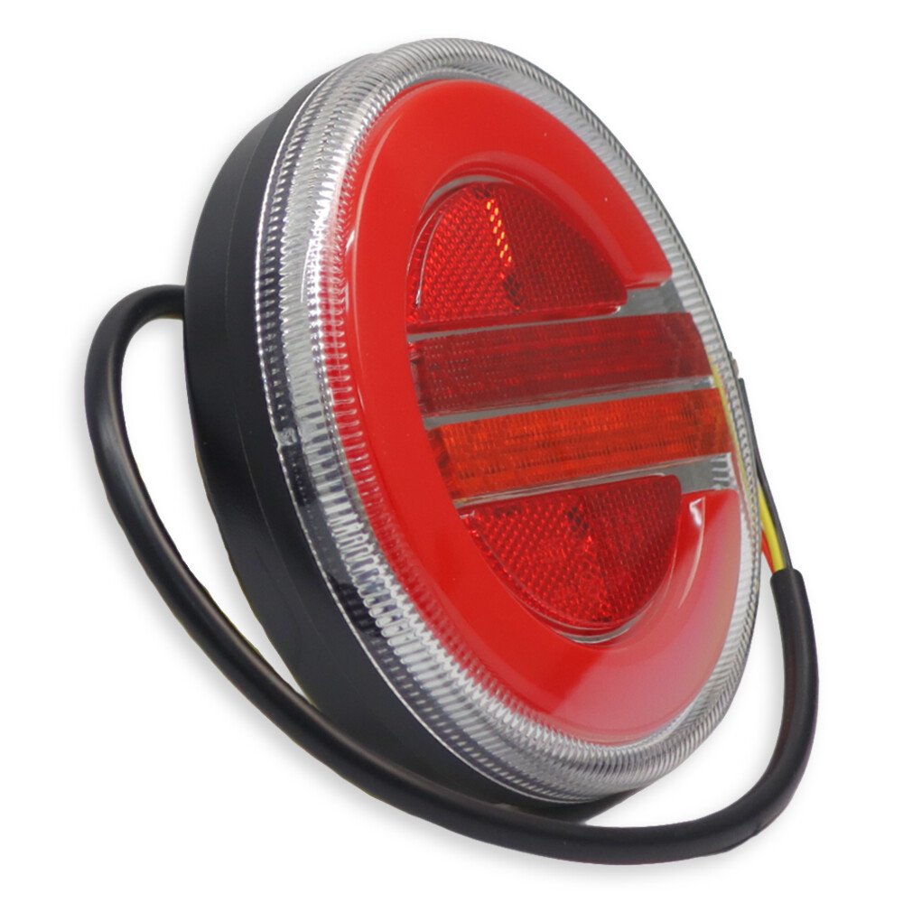 Ліхтар задній діодний FERZE 10-30 ст. 140х38 мм комб.круглий \прав\