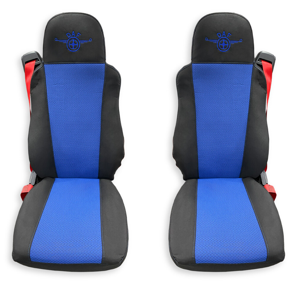 Чехол на сиденья OLD Classic DAF XF95 105 CF85 75 65 LF (2002-2012) синий