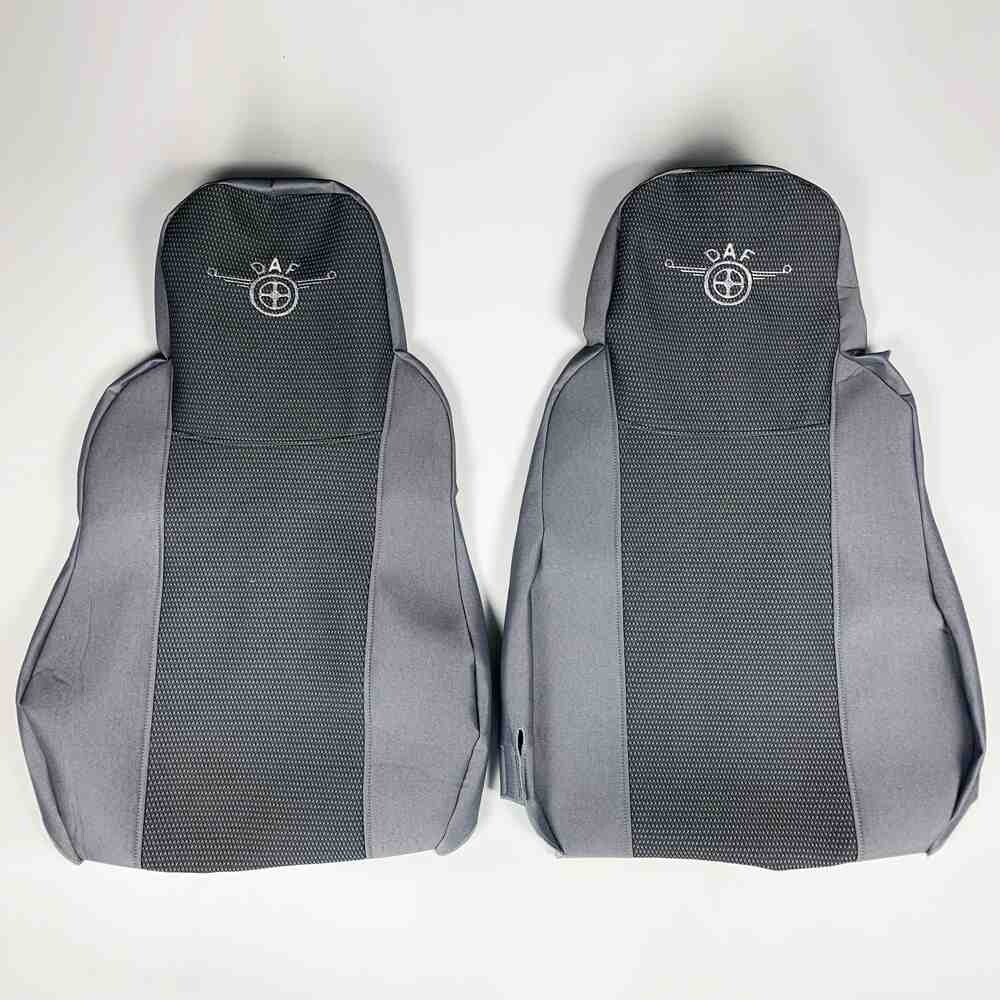 Чехол на сиденья OLD Classic DAF XF95 105 CF85 75 65 LF (2002-2012) серый