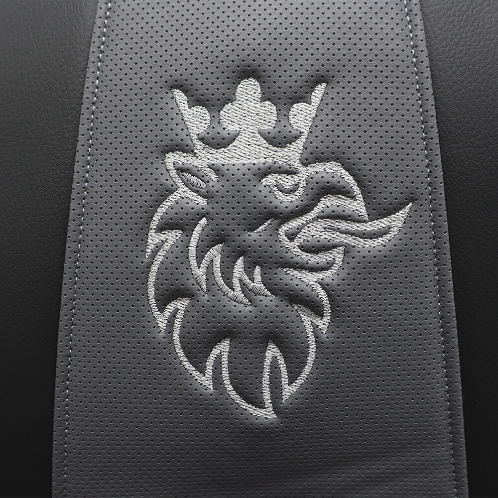 Чохол на сидіння Enterprise SCANIA R,G,P (2004-2017) водій пілот - пас. складне,  сірий