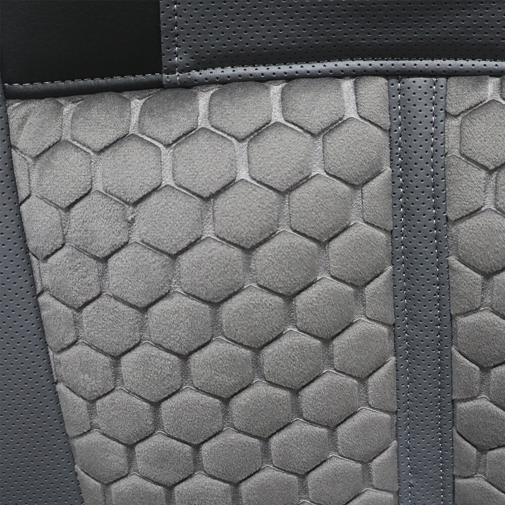 Чохол на сидіння Enterprise SCANIA R,G,P (2004-2017) водій пілот - пас. складне,  сірий