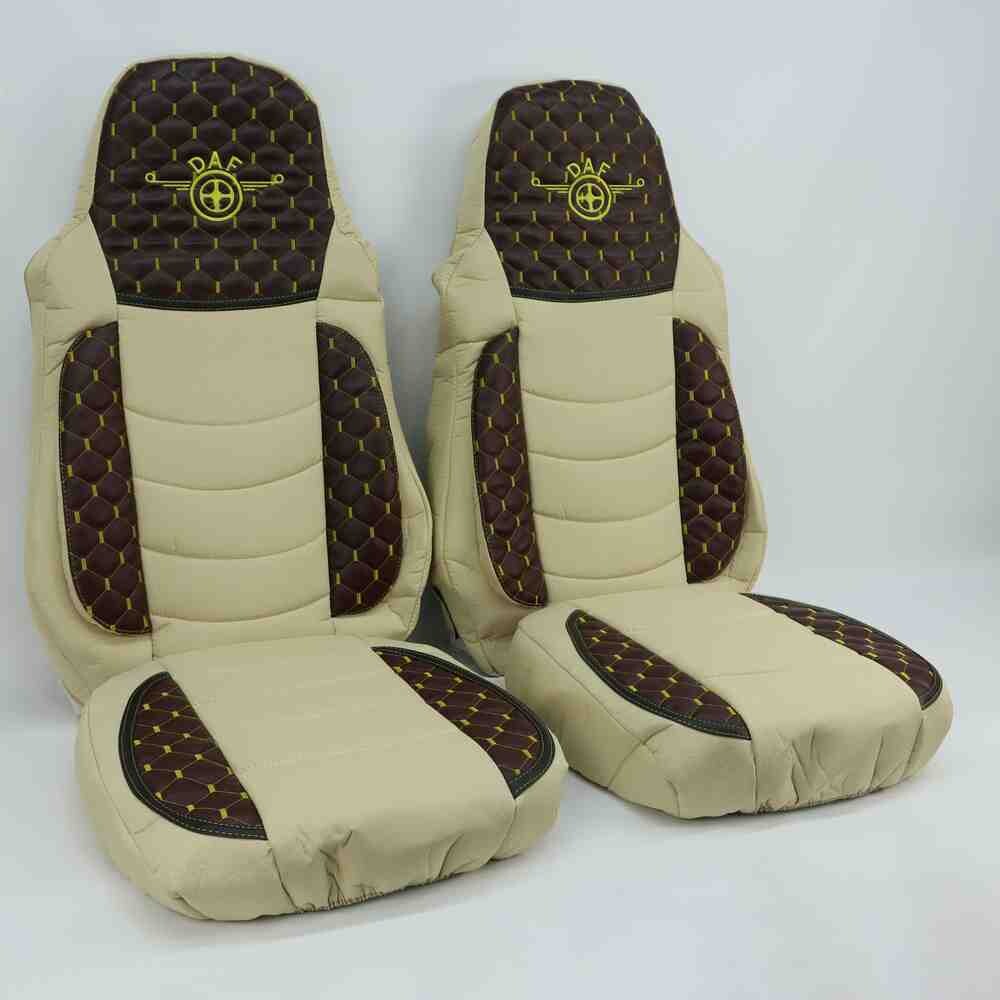 Чехол на сиденья KILIFI DAF XF95 105 CF85 75 65 LF (2002-2012) Коричневый