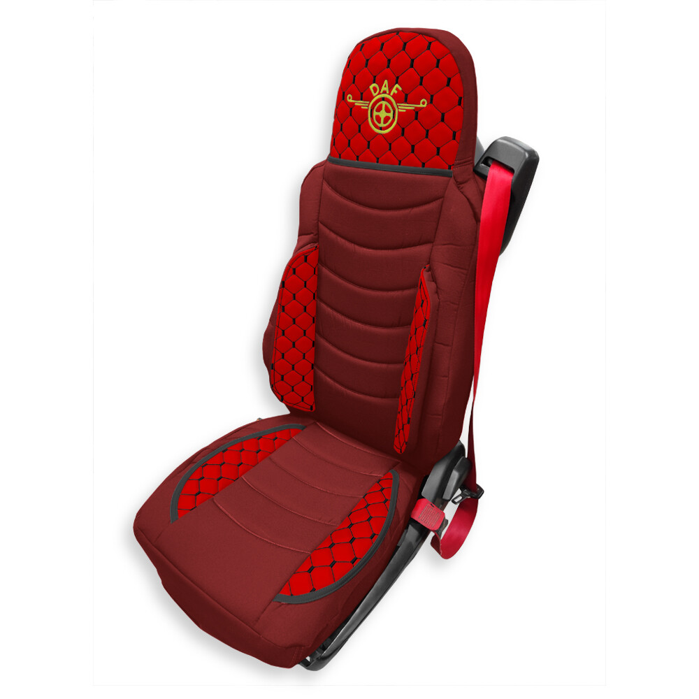 Чохол на сидіння KILIFI DAF XF95 105 CF85 75 65 LF (2002-2012) червоний