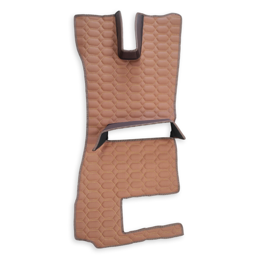 Коврик Экокожа SCANIA R 2004-2013; МКПП, коричневый, АСП