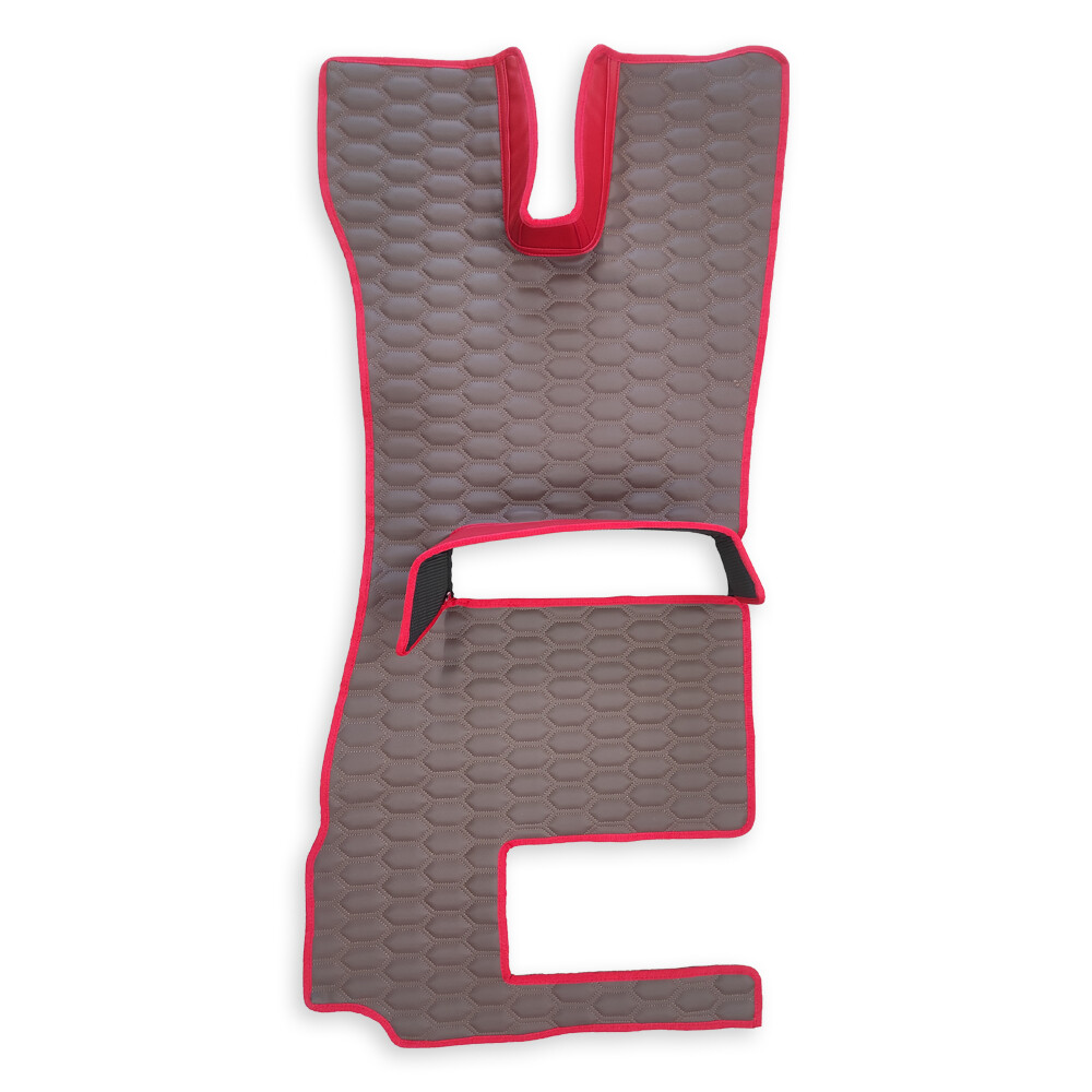 Коврик Экокожа SCANIA R 2004-2013; МКПП, коричневый, АСП