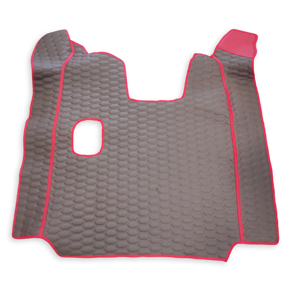 Коврик Экокожа SCANIA R 2004-2013; МКПП, коричневый, АСП