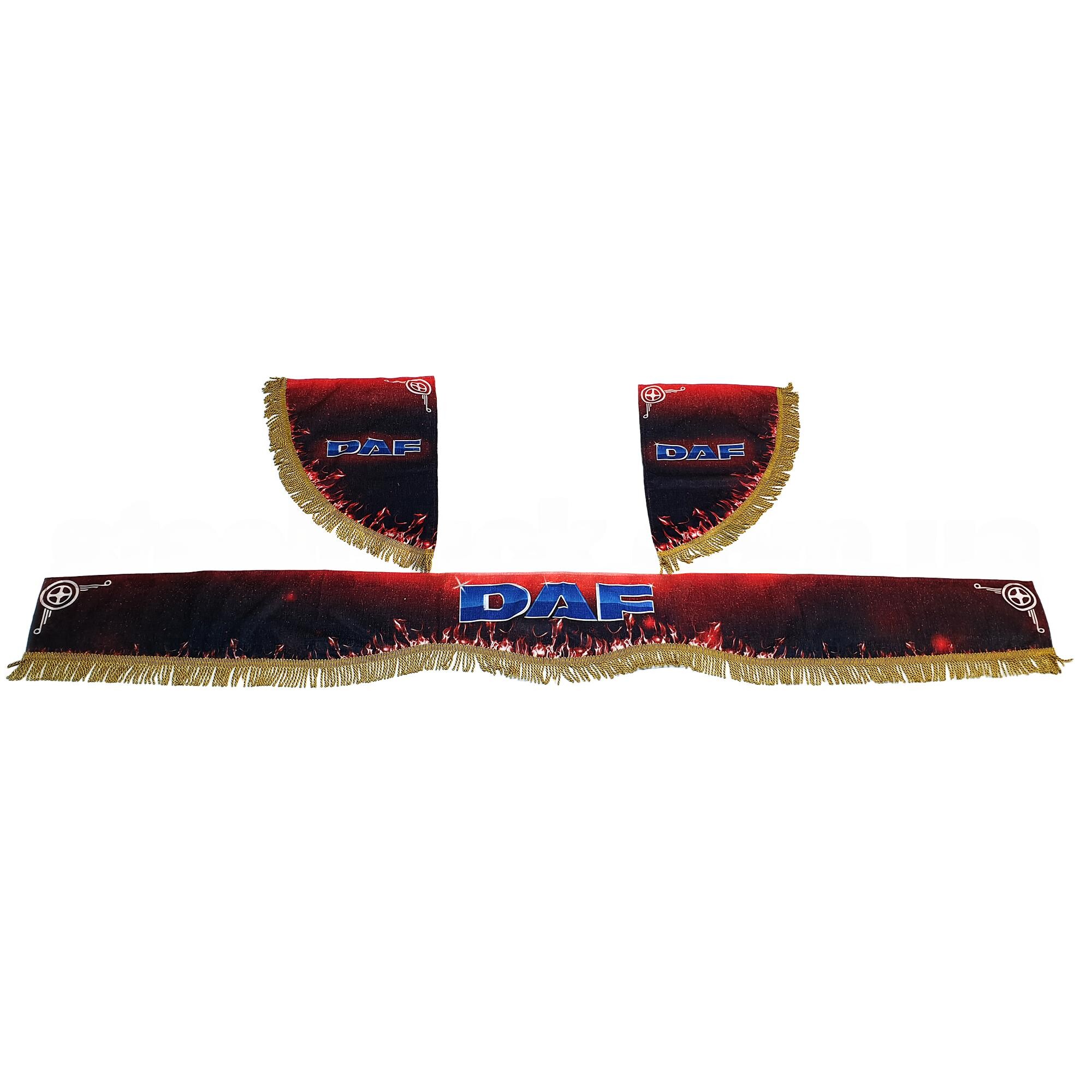 Шторка комп. DAF червона Шторка комп. DAF червона