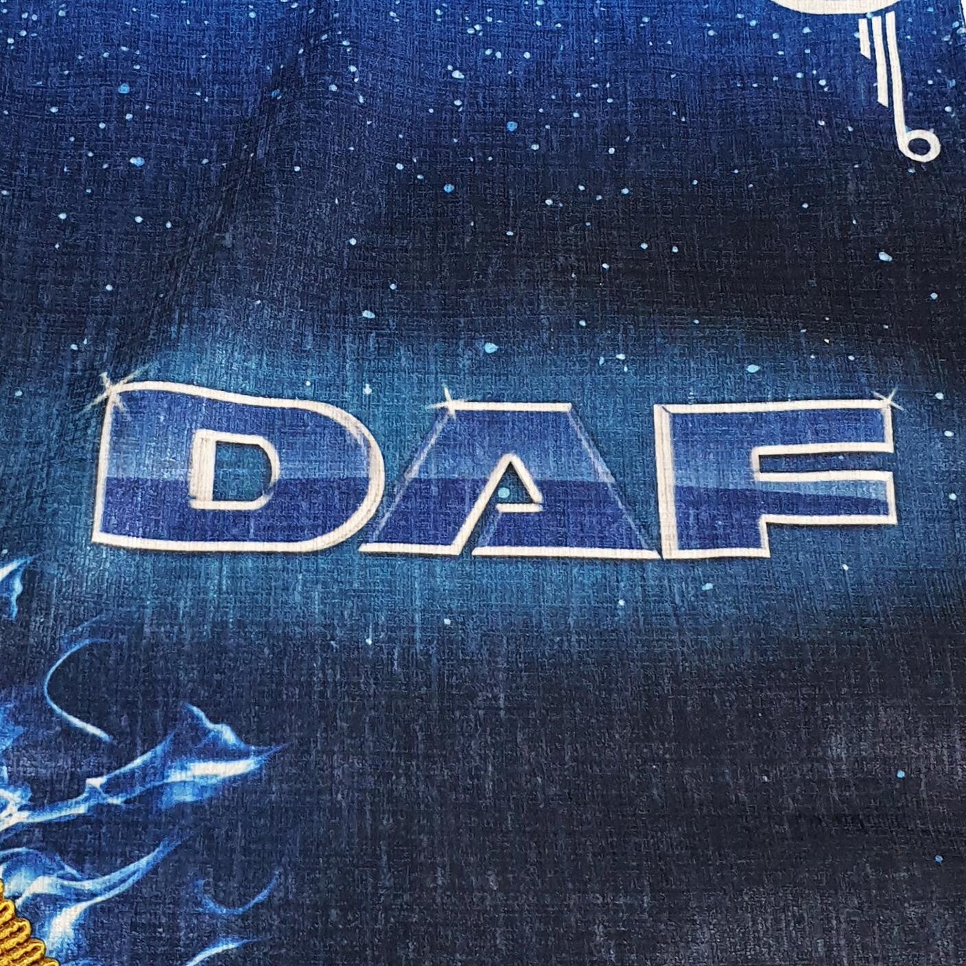 Шторка комп. DAF синя