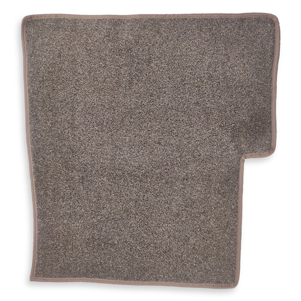 Килимок салону ковролін DAF XF 105 (водій+пасажир) коричневий