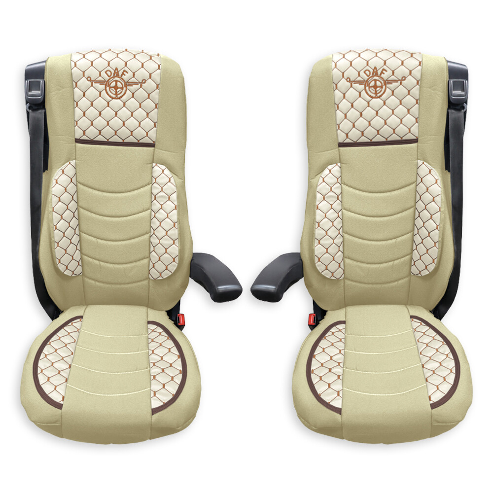 Чохол на сидіння KILIFI DAF XF 106 euro6 беж.