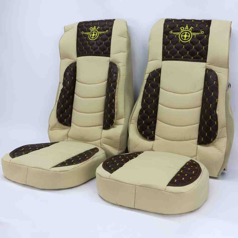 Чехол на сиденья KILIFI DAF XF105 106 XG CF85 LF (2013-2024) Коричневый