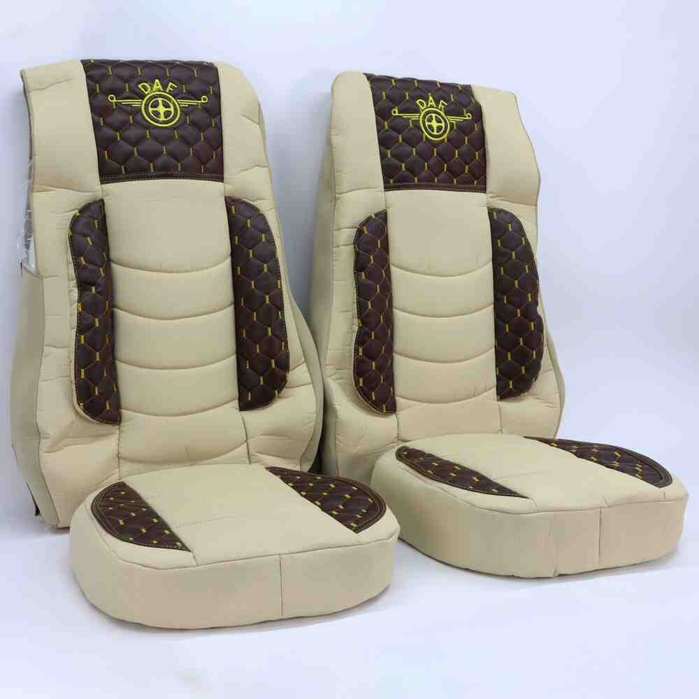 Чехол на сиденья KILIFI DAF XF105 106 XG CF85 LF (2013-2024) Коричневый