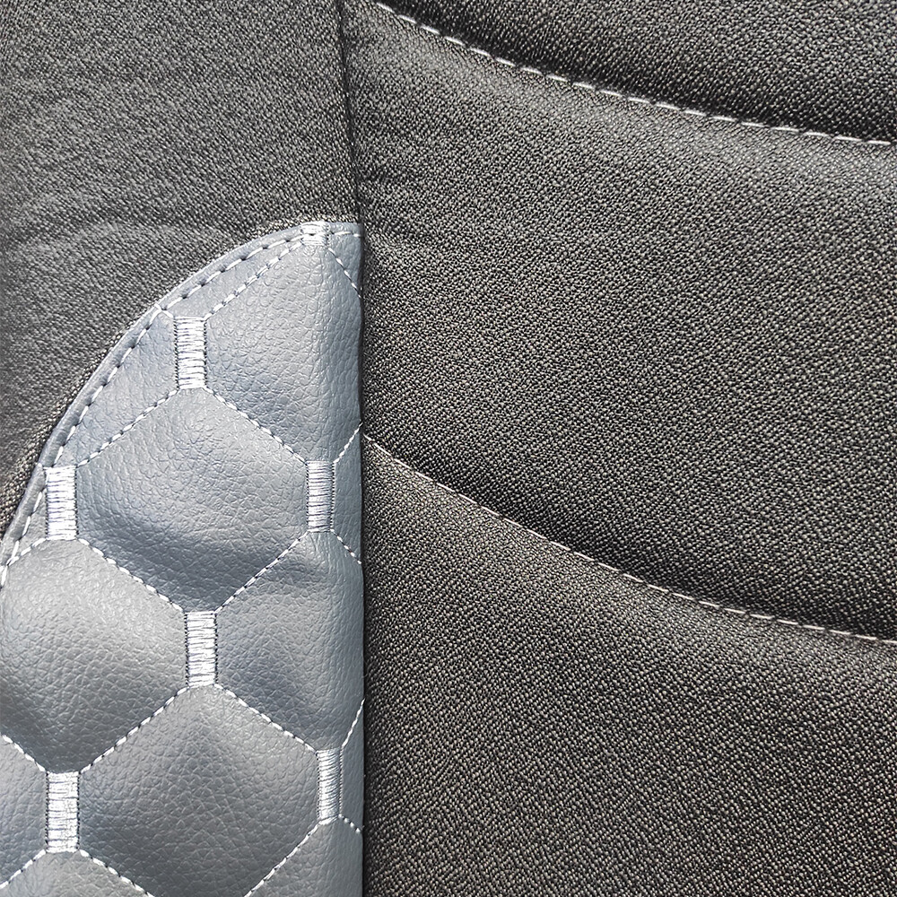 Чохол на сидіння KILIFI MAN TGX,TGA,TGL,TGM,TGS; (2007-2020) 1 ремінь, водій (Низький) пасажир (Високий) Сірий