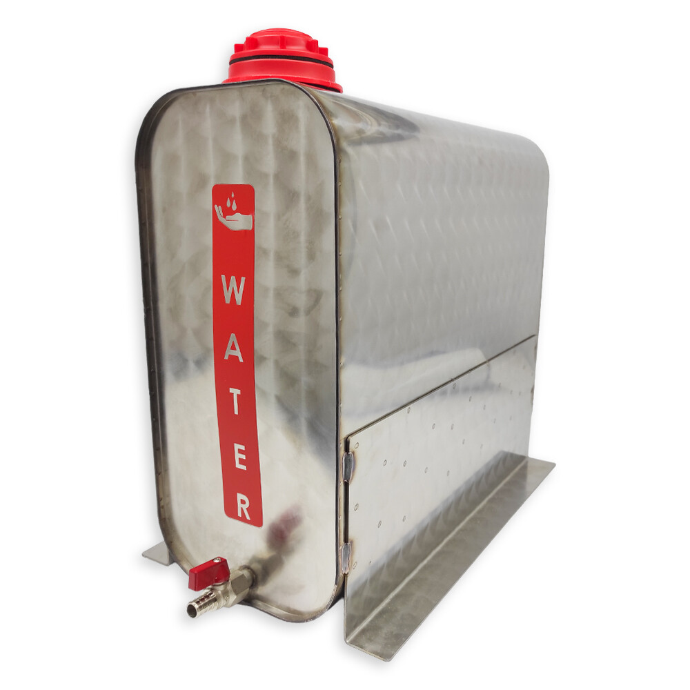 Рукомойник нержавейка 25л с дозатором и боковими опорами \Daken\ Рукомойник нержавейка 25л с дозатором и боковими опорами \Daken\