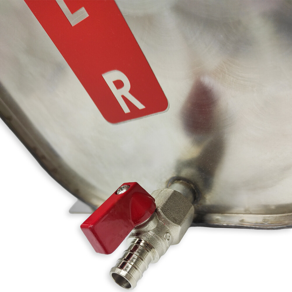 Рукомойник нержавейка 25л с дозатором и боковими опорами \Daken\ Рукомойник нержавейка 25л с дозатором и боковими опорами \Daken\