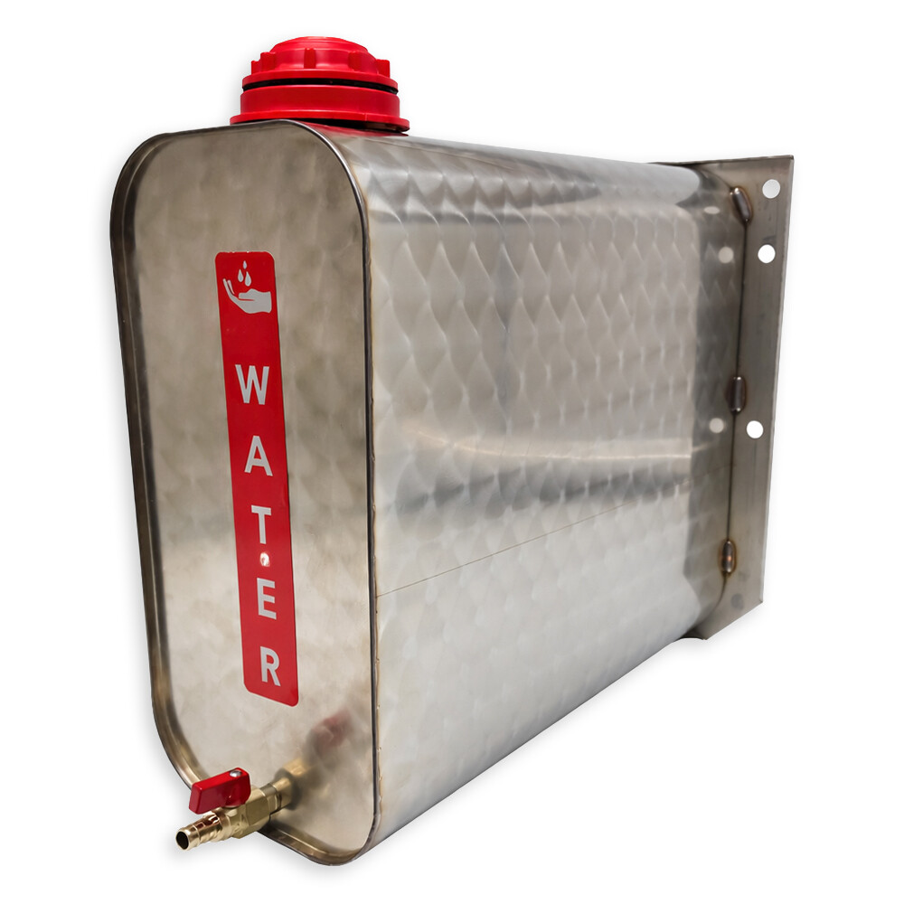 Рукомойник нержавейка 25л с дозатором и боковими опорами 170x360x410mm \Daken\ Рукомойник нержавейка 25л с дозатором и боковими опорами 170x360x410mm \Daken\