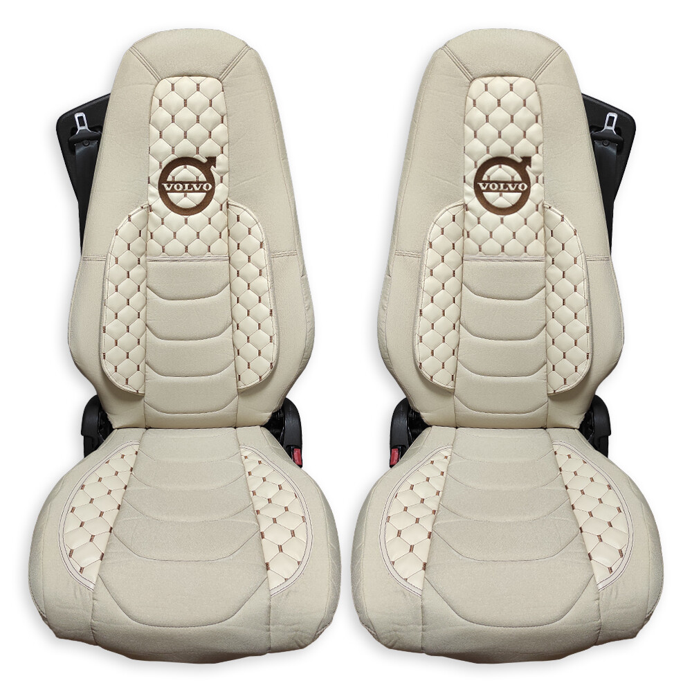 Чехол на сиденья KILIFI VOLVO FH FM (2014-...) (1 ремень) Бежевый