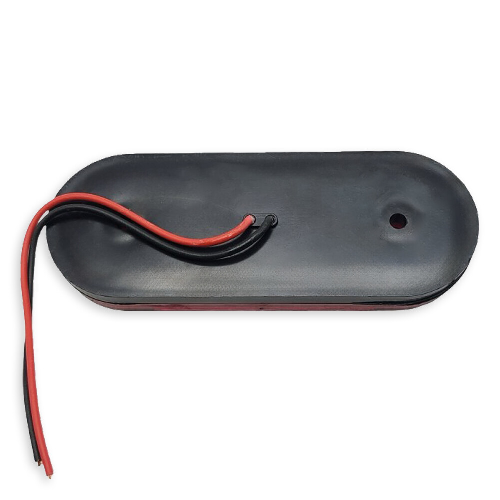 Габаритный фонарик глаза неоновый 12-24 V без крепления красный Габаритный фонарик глаза неоновый 12-24 V без крепления красный