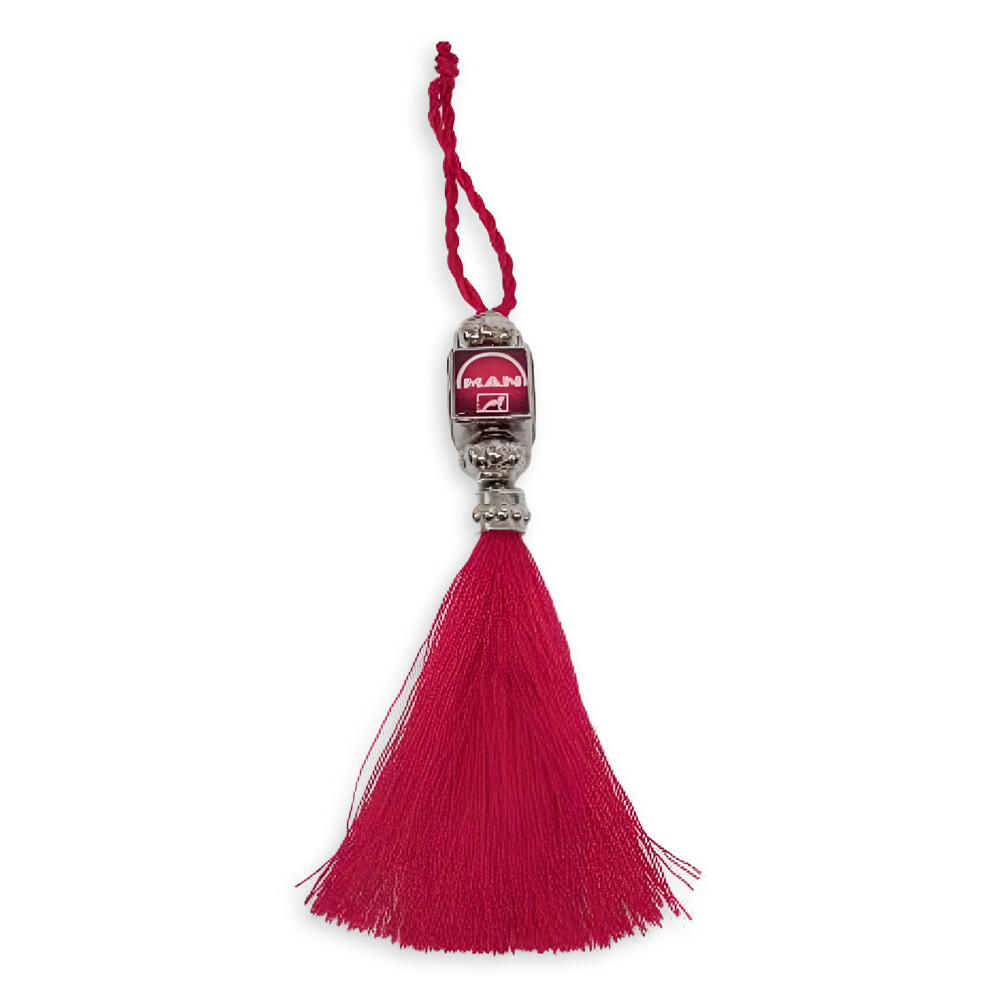 Вымпел кисточка MAN красный