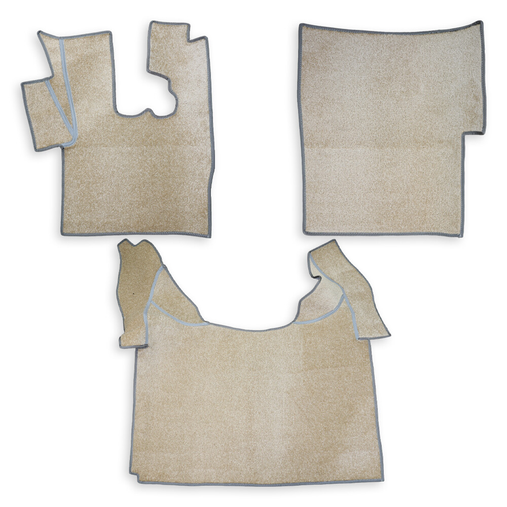 Килимок салону ковролін DAF XF 106, бежевий