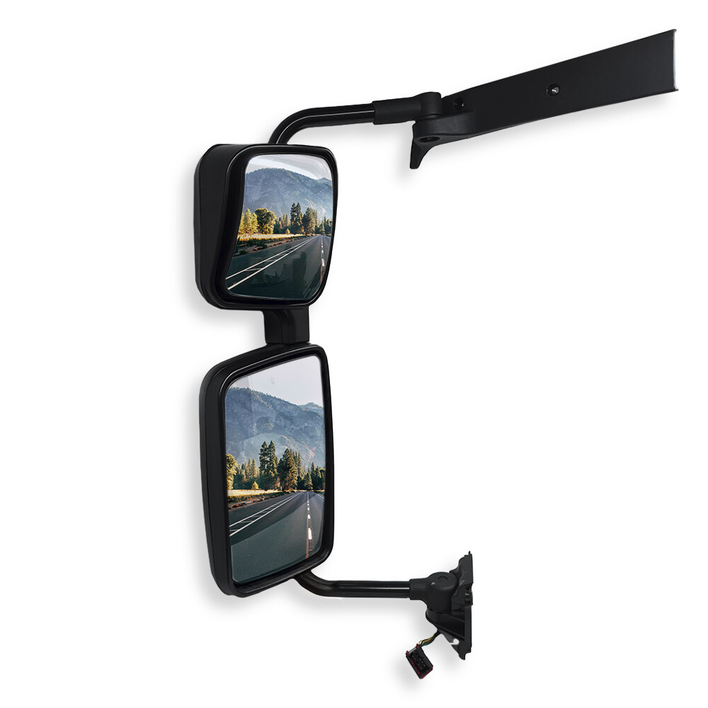 Зеркало основное RENAULT Premium VERS 3, 2, Midlum, Lender (1996-...) с подогревом и электрорегулировкой в сборе; левое (TANGDE)