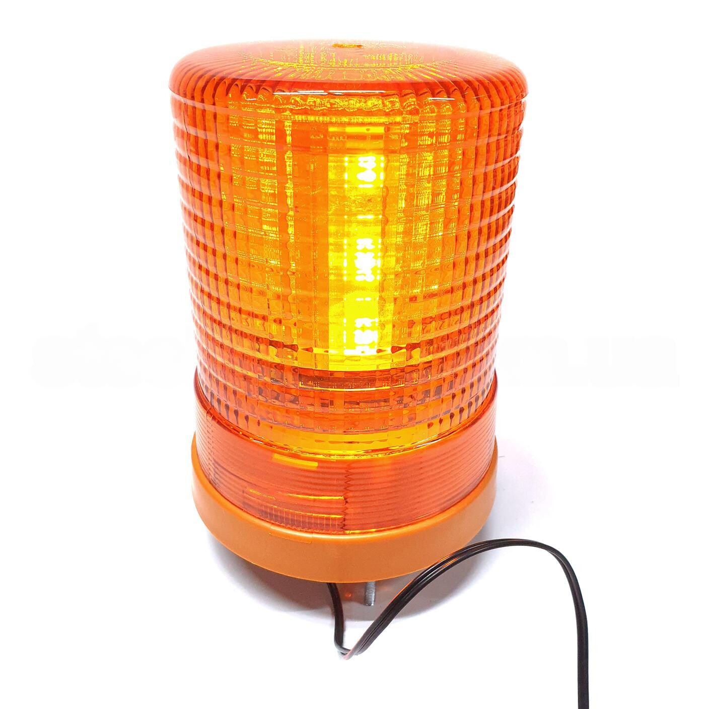 Маячок оранжевый LED 12-24V