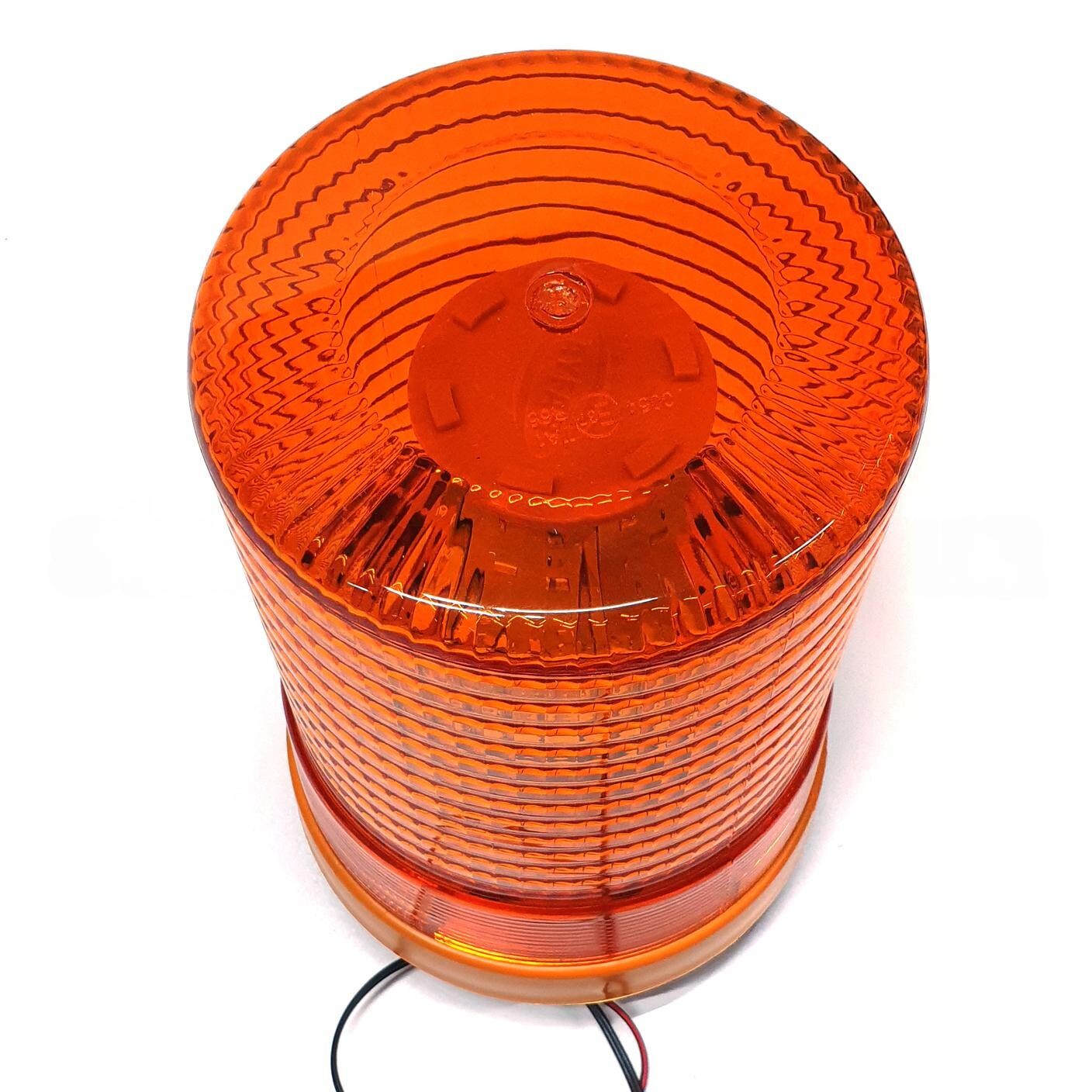 Маячок оранжевый LED 12-24V