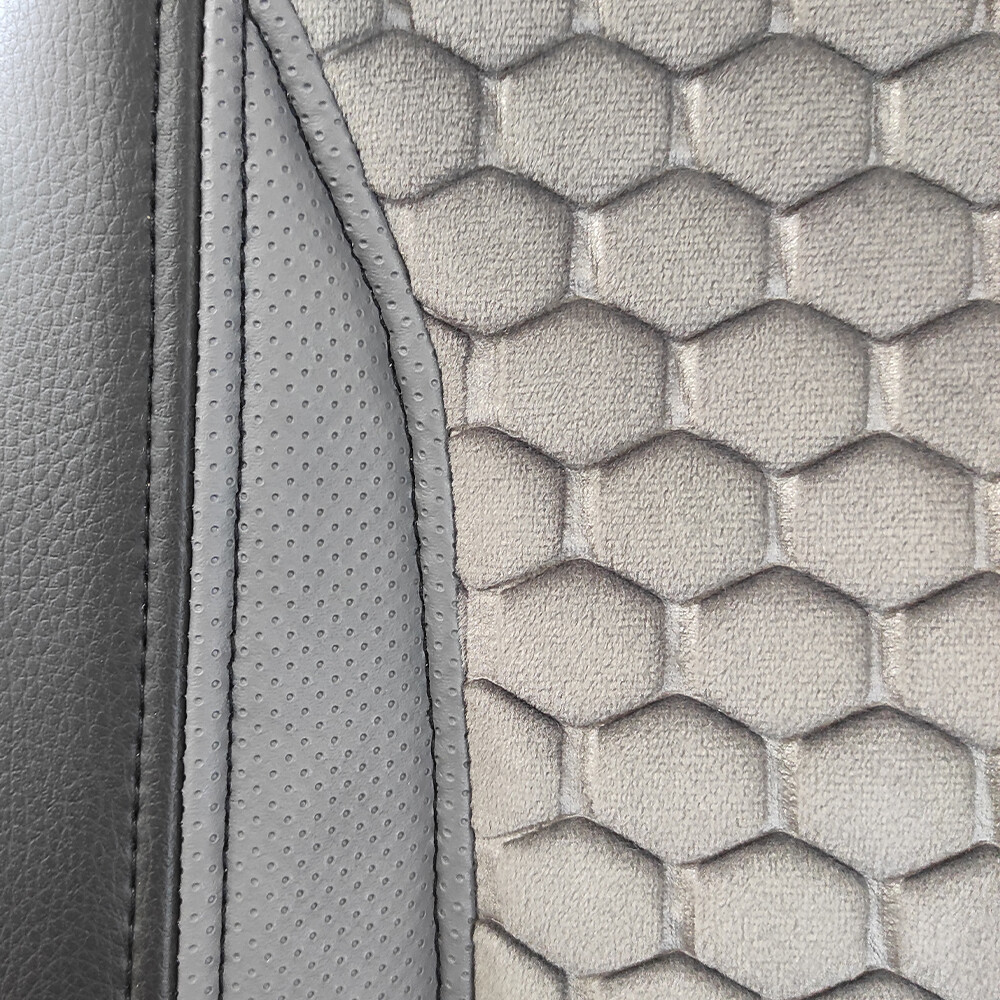 Чехол на сиденья Enterprise SCANIA R,G,P (2004-2017) водит. пилот - пасс. пилот  серый