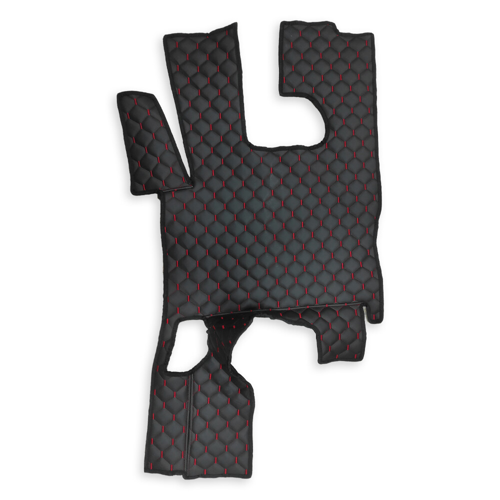 Килимок Екошкіра DAF XF105 2005-2013; АКПП, чорний, АСП Килимок Екошкіра DAF XF105 2005-2013; АКПП, чорний, АСП