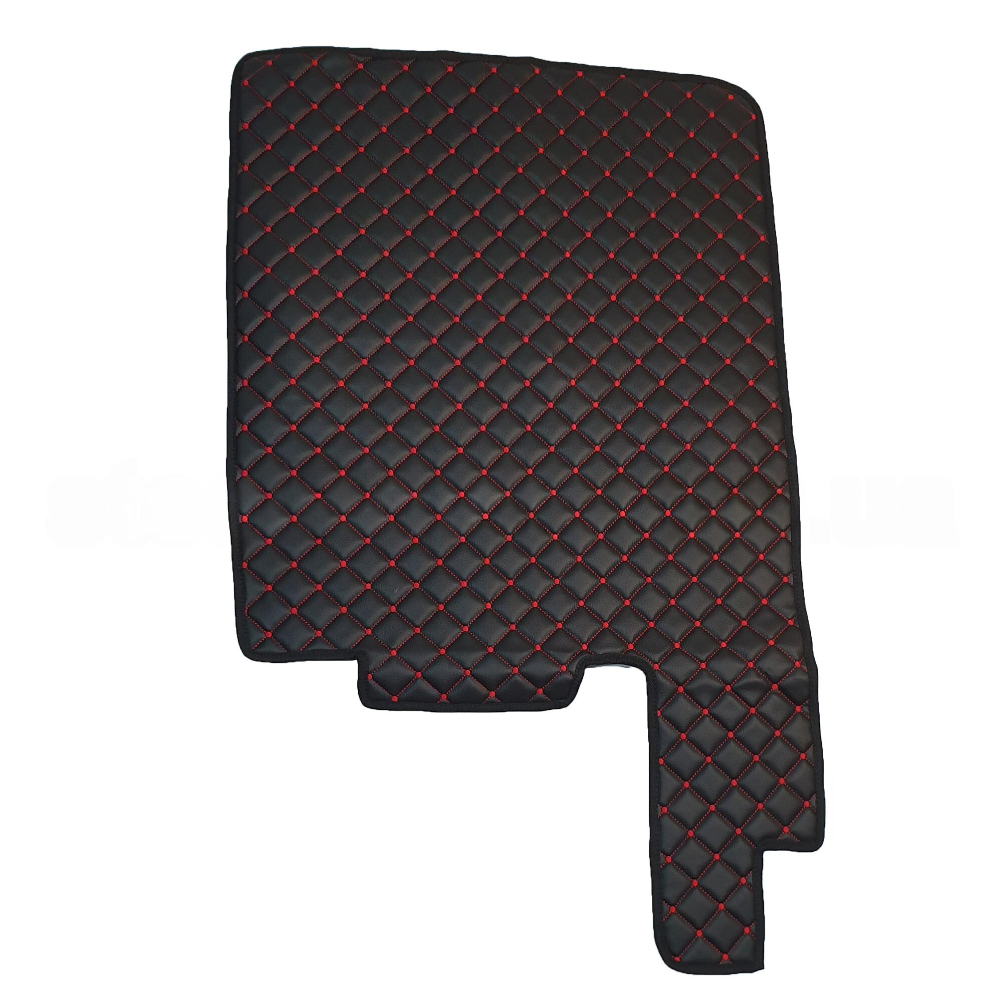 Килимок Екошкіра DAF XF105 2005-2013; АКПП, чорний, АСП Килимок Екошкіра DAF XF105 2005-2013; АКПП, чорний, АСП