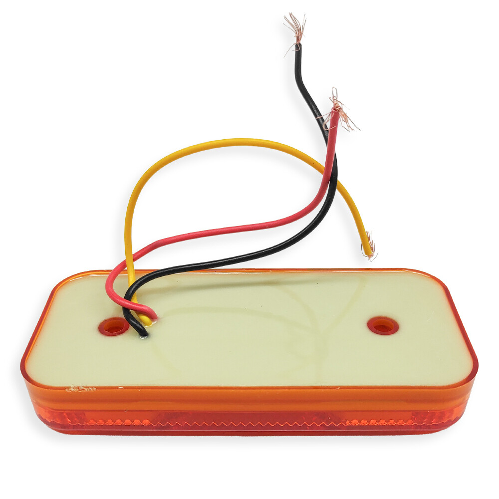 Ліхтар габаритний діодний жовтий 24 V з кріпленням Ліхтар габаритний діодний жовтий 24 V з кріпленням