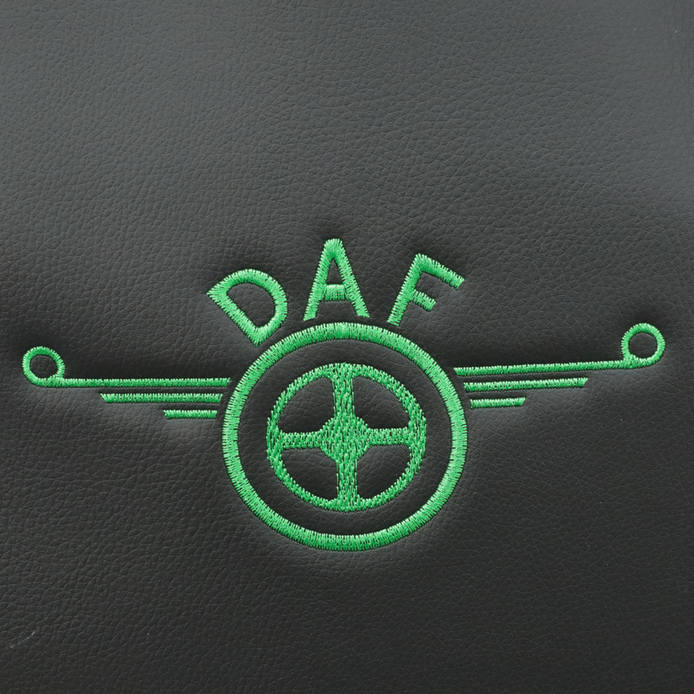 Чехол на сиденья Perfo-ECO DAF XF95 105 CF85 75 65 LF (2002-2012) черный с перфорацией