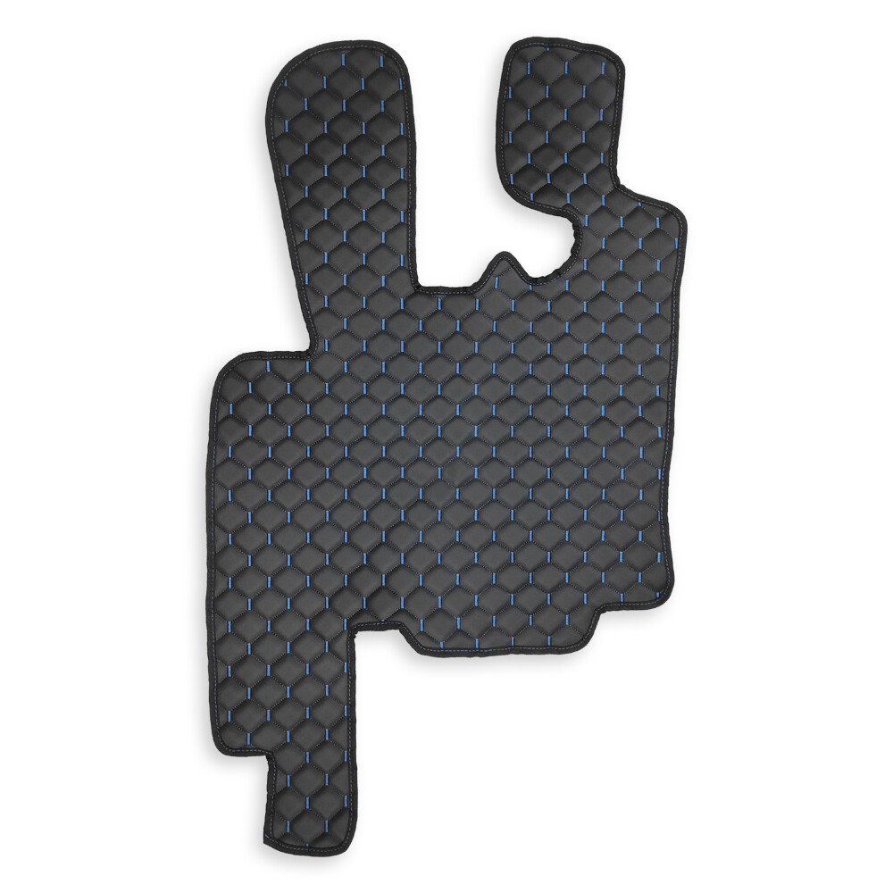 Килимок Екошкіра DAF XF95 1997-2005; АКПП, чорний, АСП