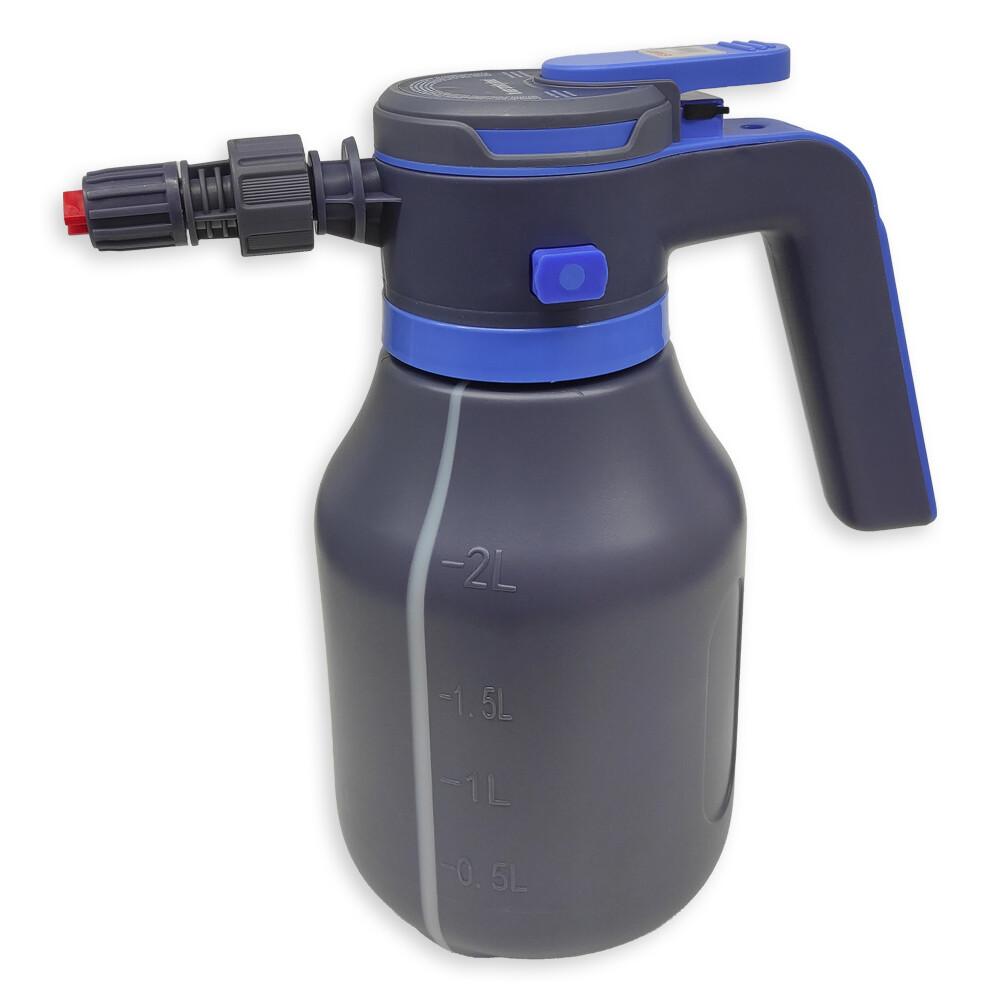 Піногенератор акумуляторний для миття авто 2л синій