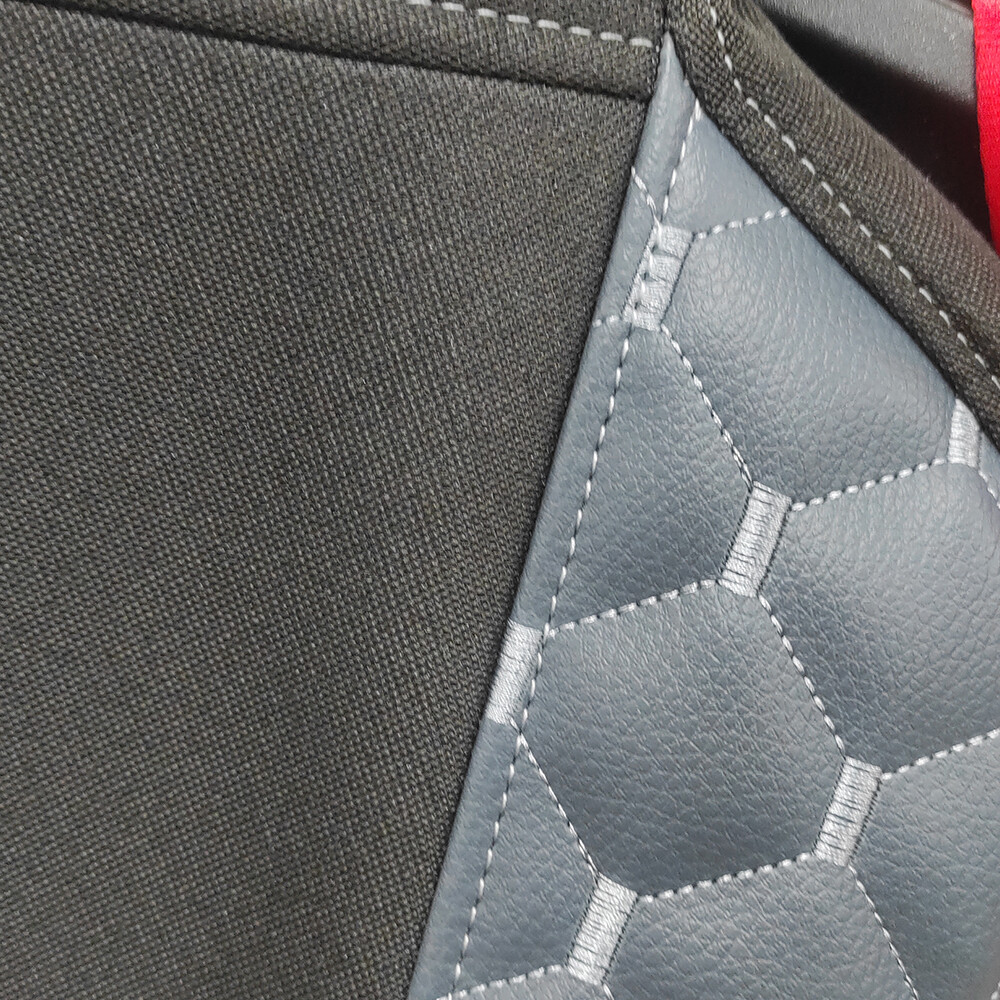 Чехол на сиденья OLD (ЕКО) DAF XF95 105 CF85 75 65 LF (2002-2012) серый