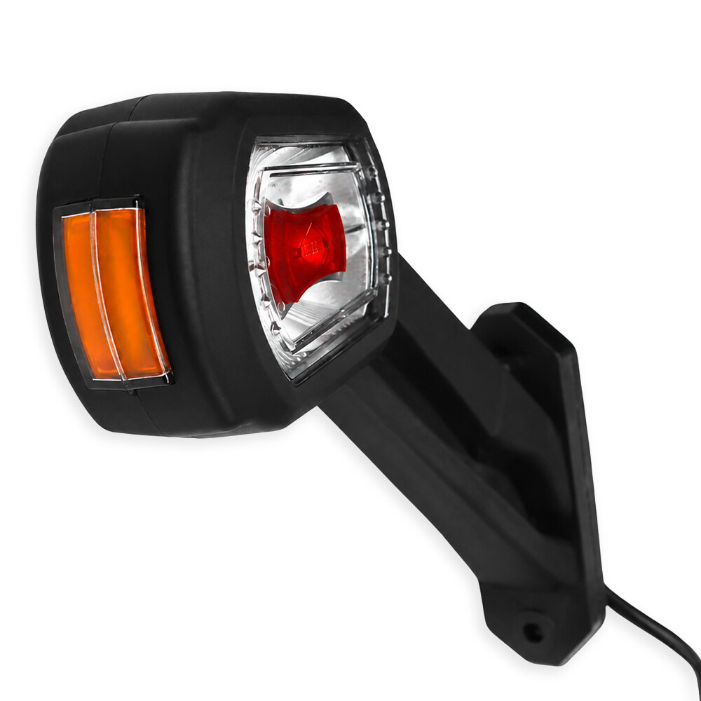 Ліхтар габаритний ріг LED 12-24 V триколірний 17см Horpol Лів. Ліхтар габаритний ріг LED 12-24 V триколірний 17см Horpol Лів.