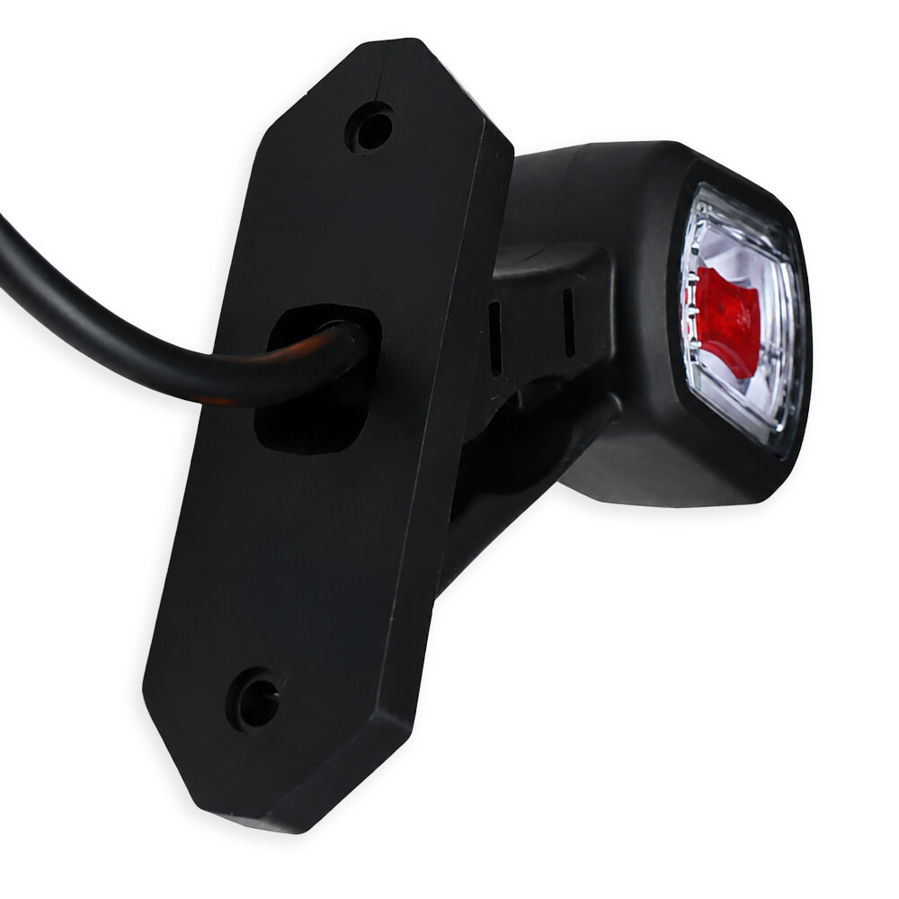 Фонарь габаритный рог LED 12-24 V трехцветный \HORPOL\ прав. Фонарь габаритный рог LED 12-24 V трехцветный \HORPOL\ прав.