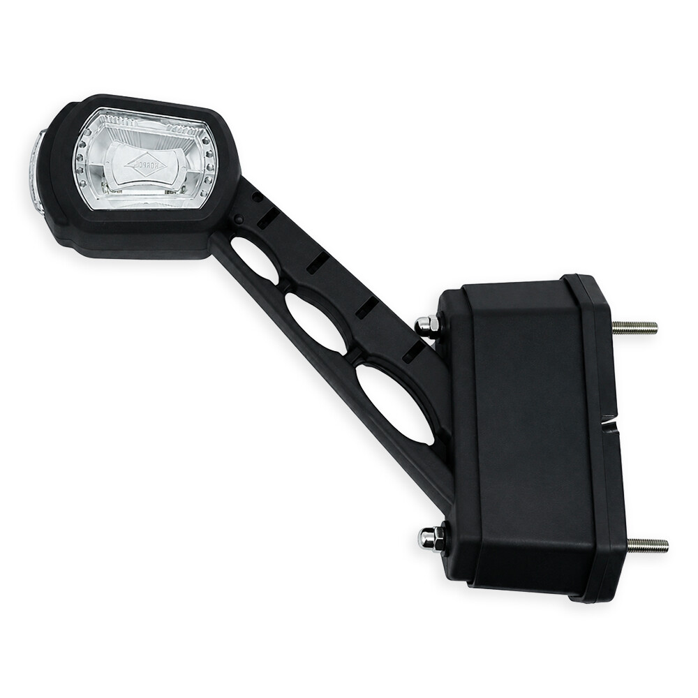 Ліхтар габаритний ріг LED 12-24 V триколірний 17см (з модулем датчика заднього ходу) \ HORPOL \ прав. Ліхтар габаритний ріг LED 12-24 V триколірний 17см (з модулем датчика заднього ходу) \ HORPOL \ прав.