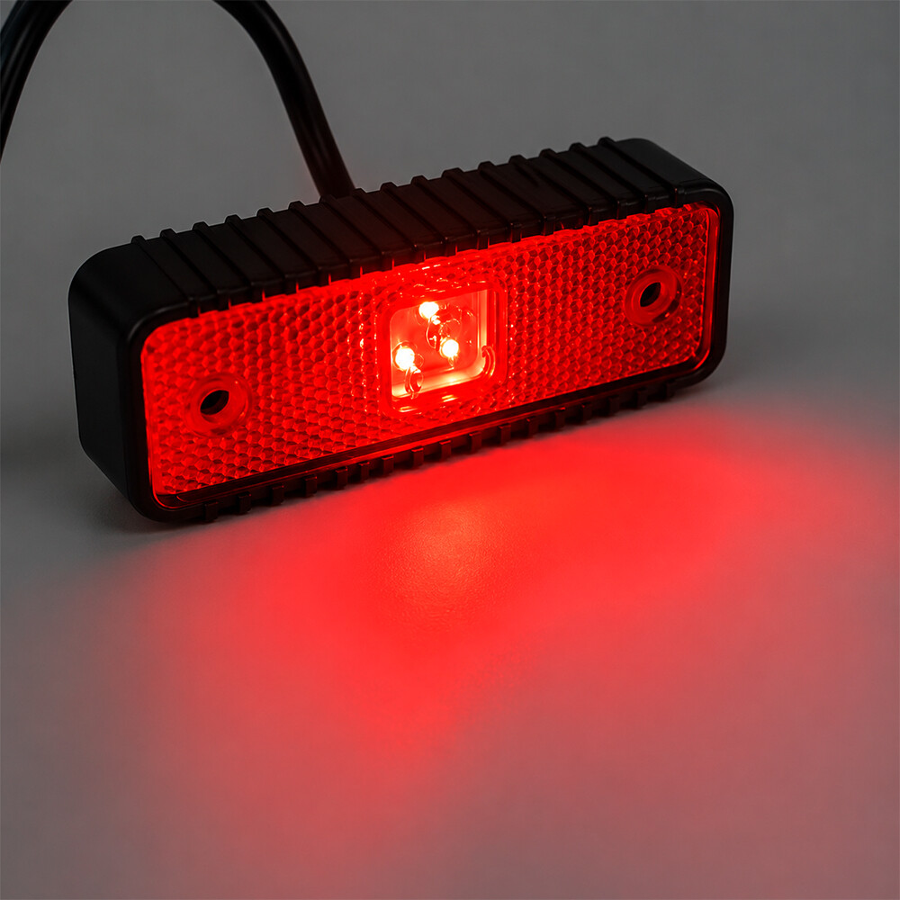 Ліхтар габаритний LED червоний HORPOL (103x38) Ліхтар габаритний LED червоний HORPOL (103x38)