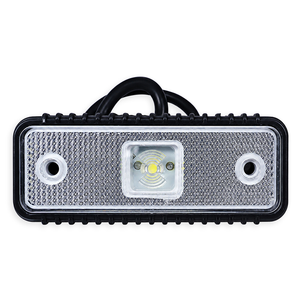 Фонарь габаритный LED белый HORPOL (103x38)