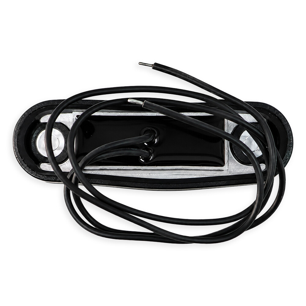 Габаритний ліхтар передній LED білий 12/24V 80*30 HORPOL