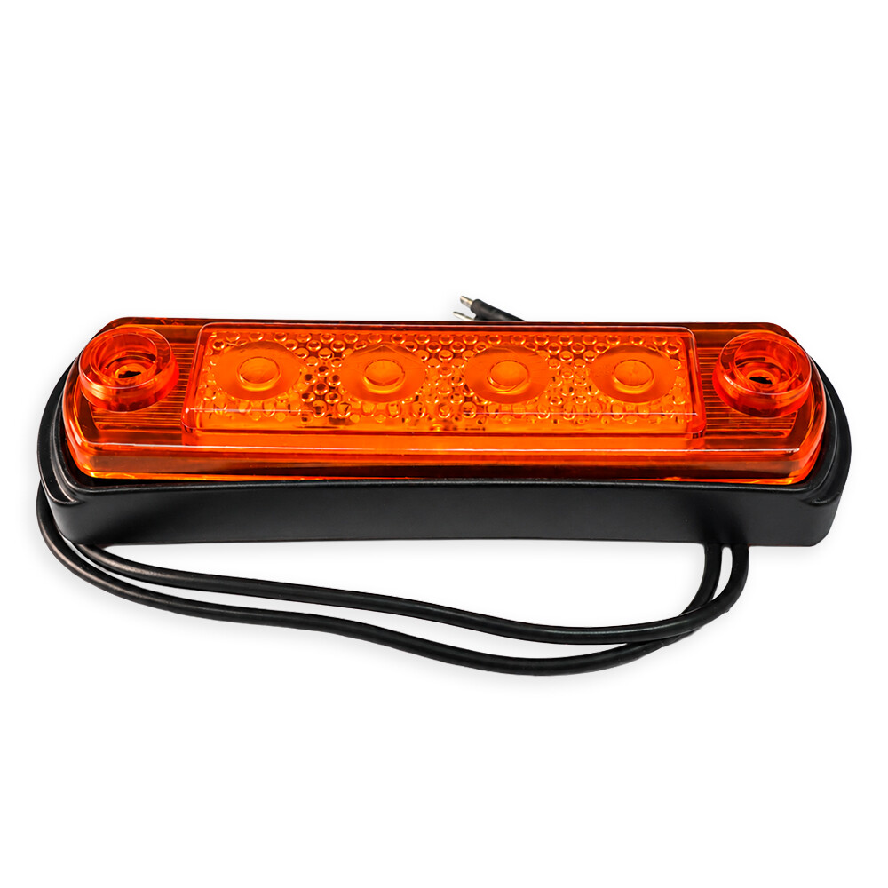 Габаритный фонарь передний LED желтый 100x26 12/24V HORPOL Габаритный фонарь передний LED желтый 100x26 12/24V HORPOL