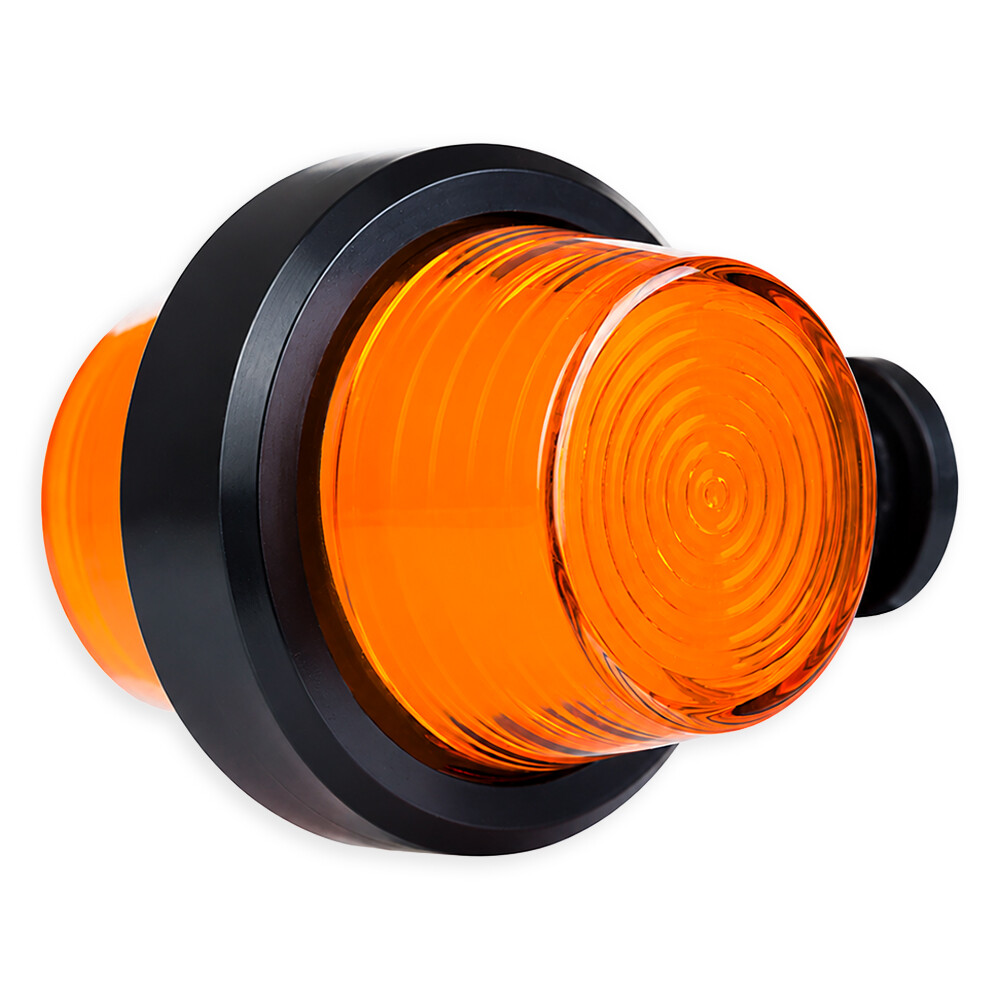 Фонарь габаритный рог NEON желто-желтый 107мм 12/24V HORPOL Фонарь габаритный рог NEON желто-желтый 107мм 12/24V HORPOL