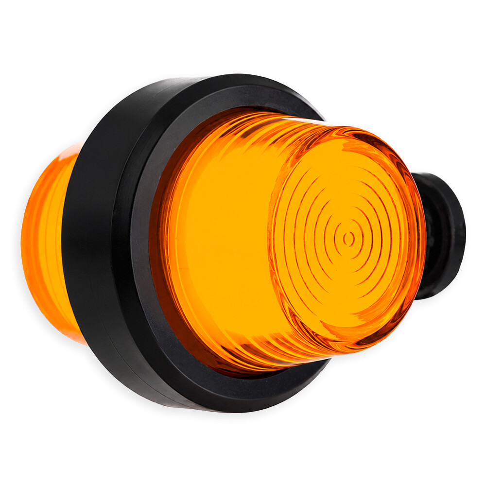 Фонарь габаритный рог NEON желто-желтый 107мм 12/24V HORPOL Фонарь габаритный рог NEON желто-желтый 107мм 12/24V HORPOL