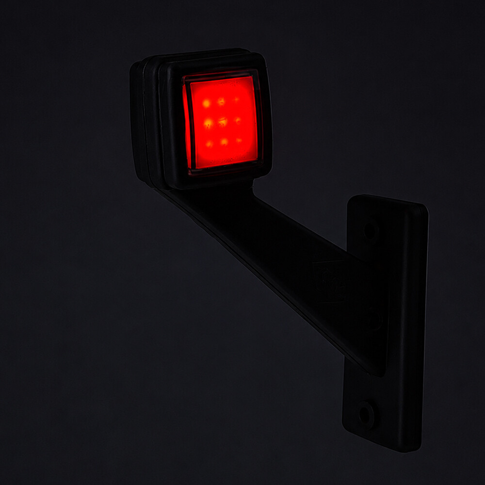 Ліхтар габаритний ріг NEON, 12-24V, 110*160; лівий,HORPOL